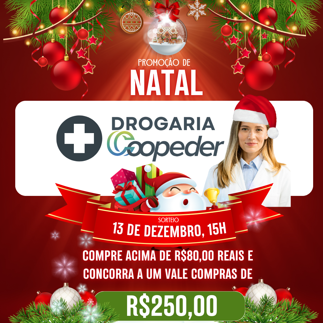 Promoções da Drogaria Coopeder pra você.